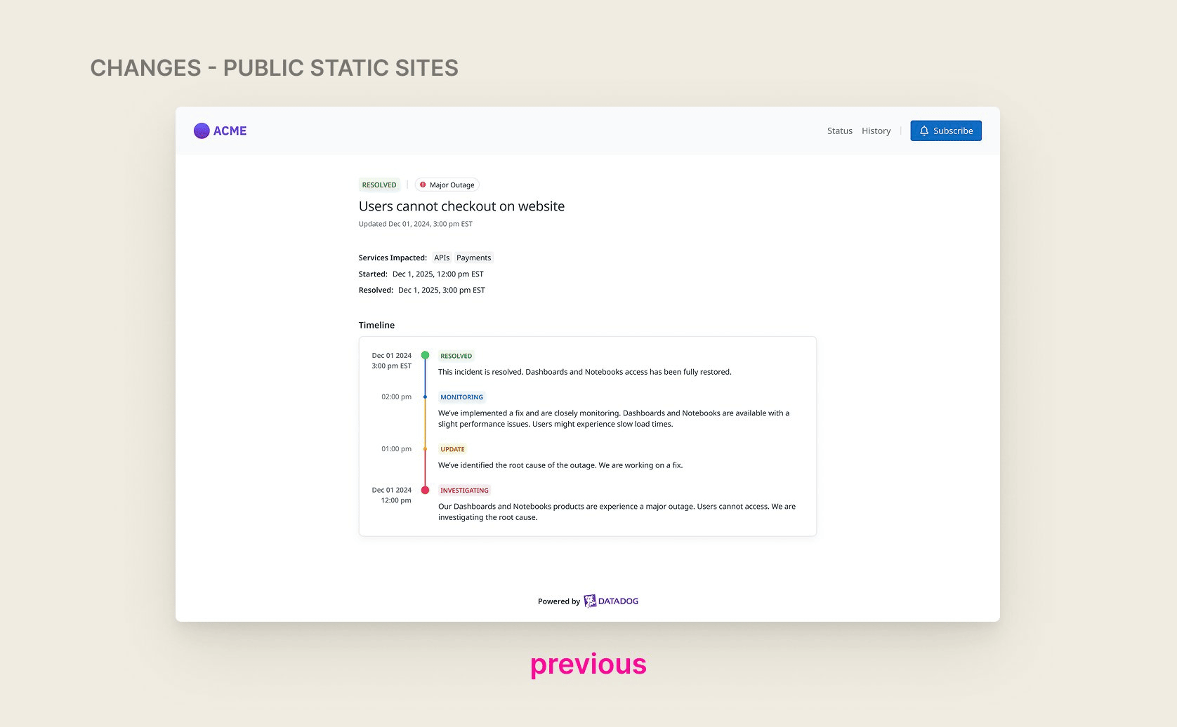 Static Sites