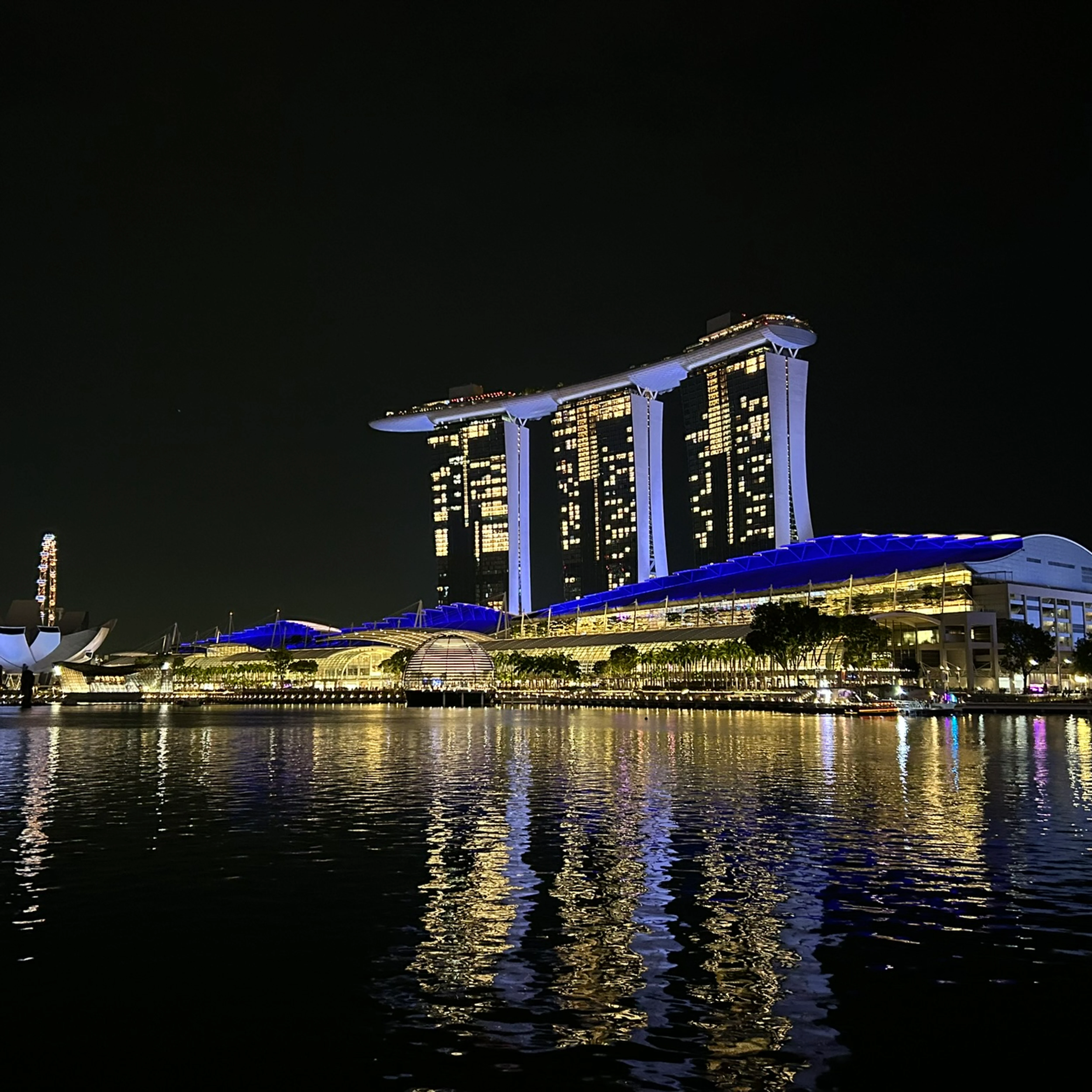 Marina Bay Sands at night