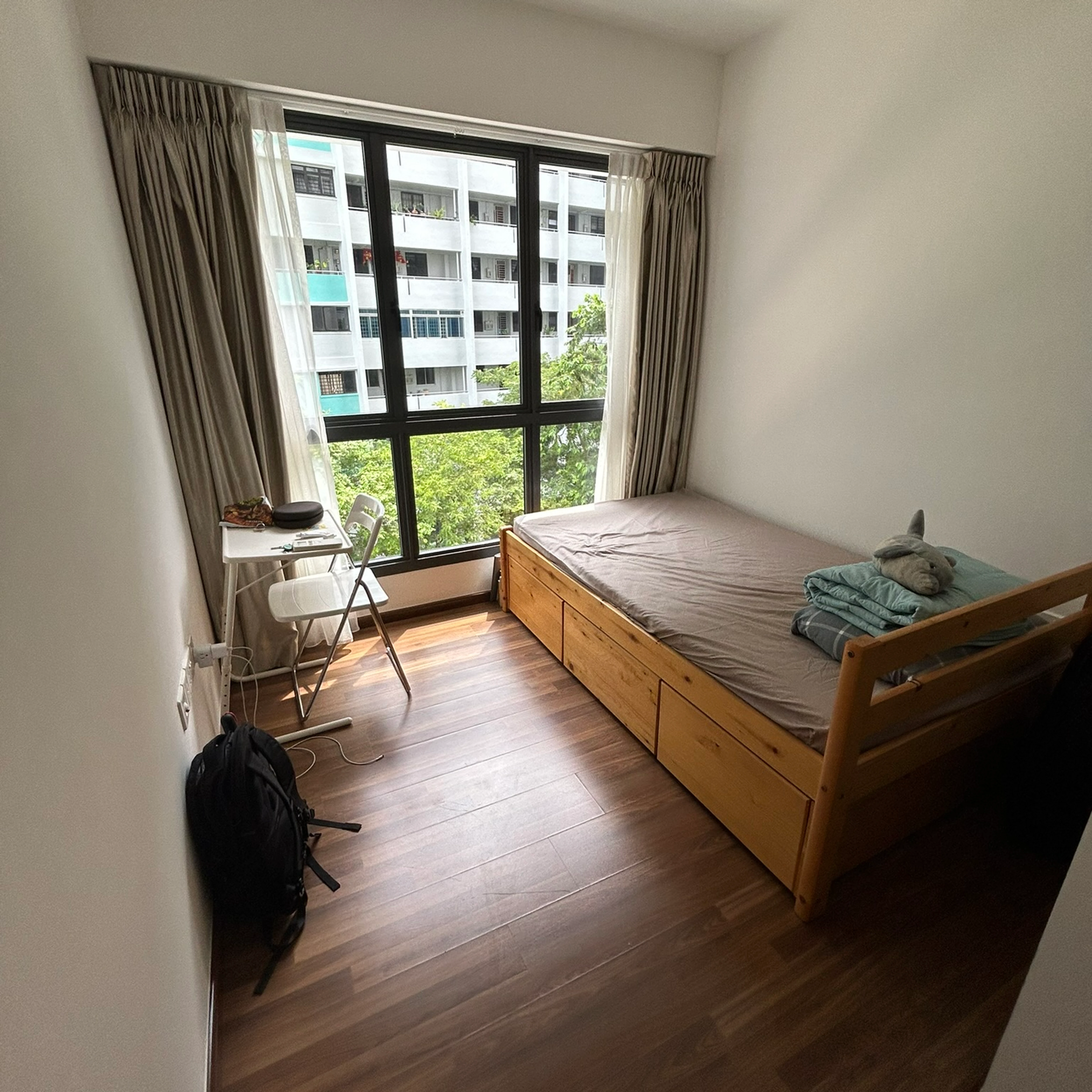 My room after unpacking