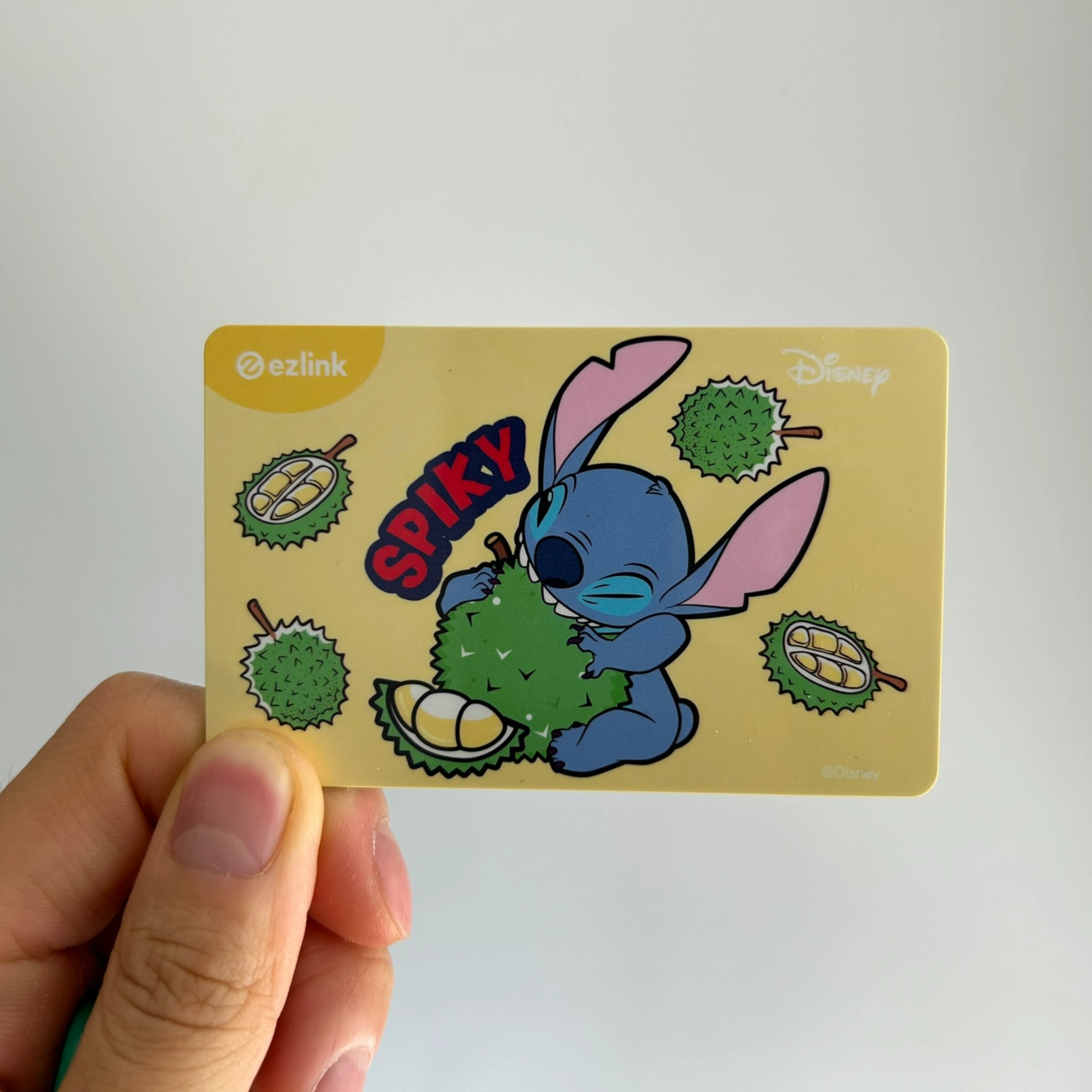 stitch + durian transit card