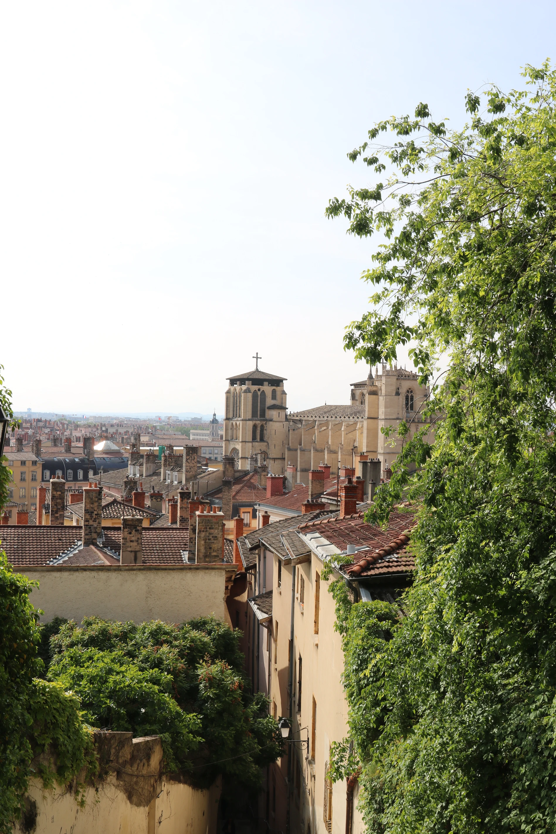 View of Lyon's old town.