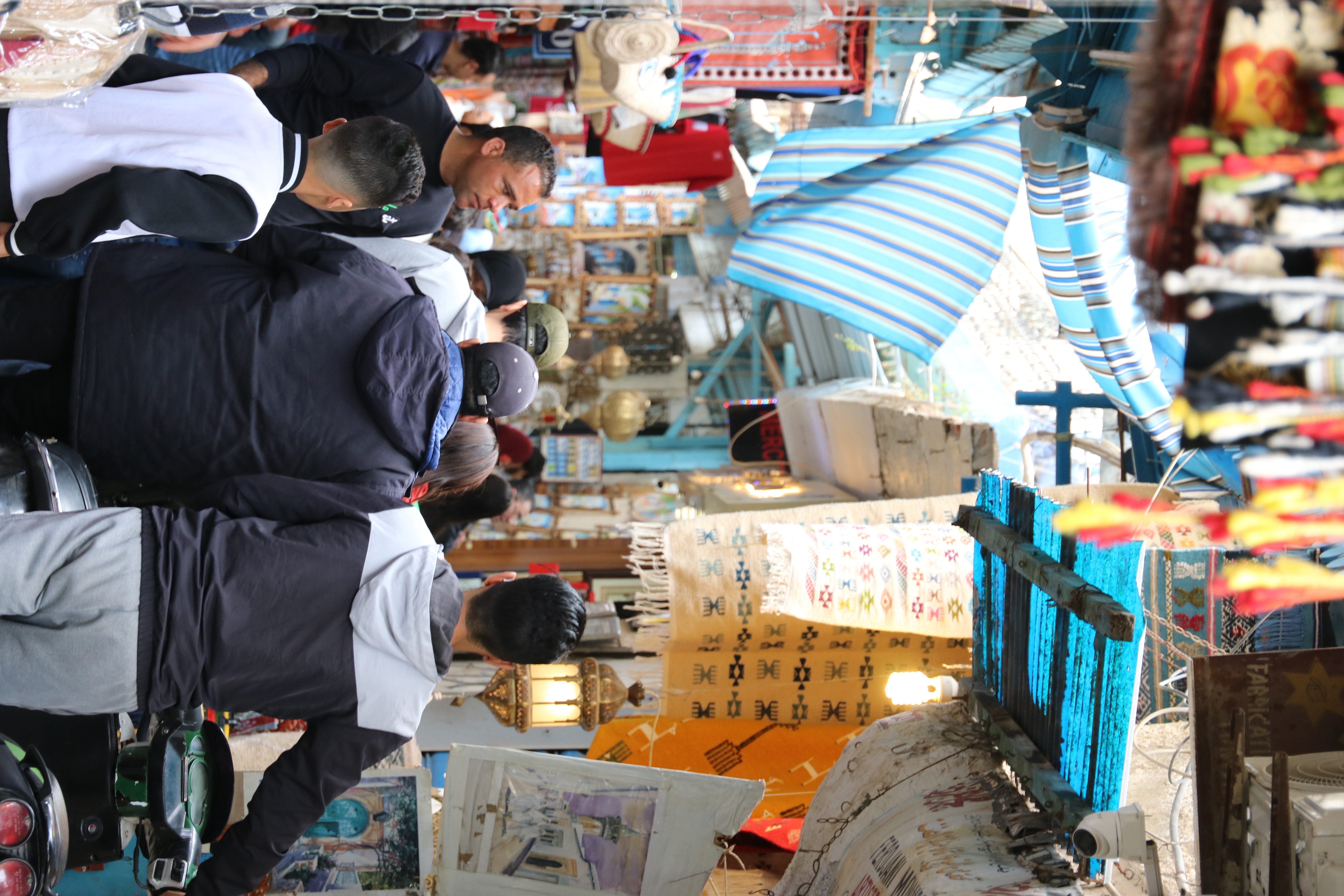 Street market in Tunisia.