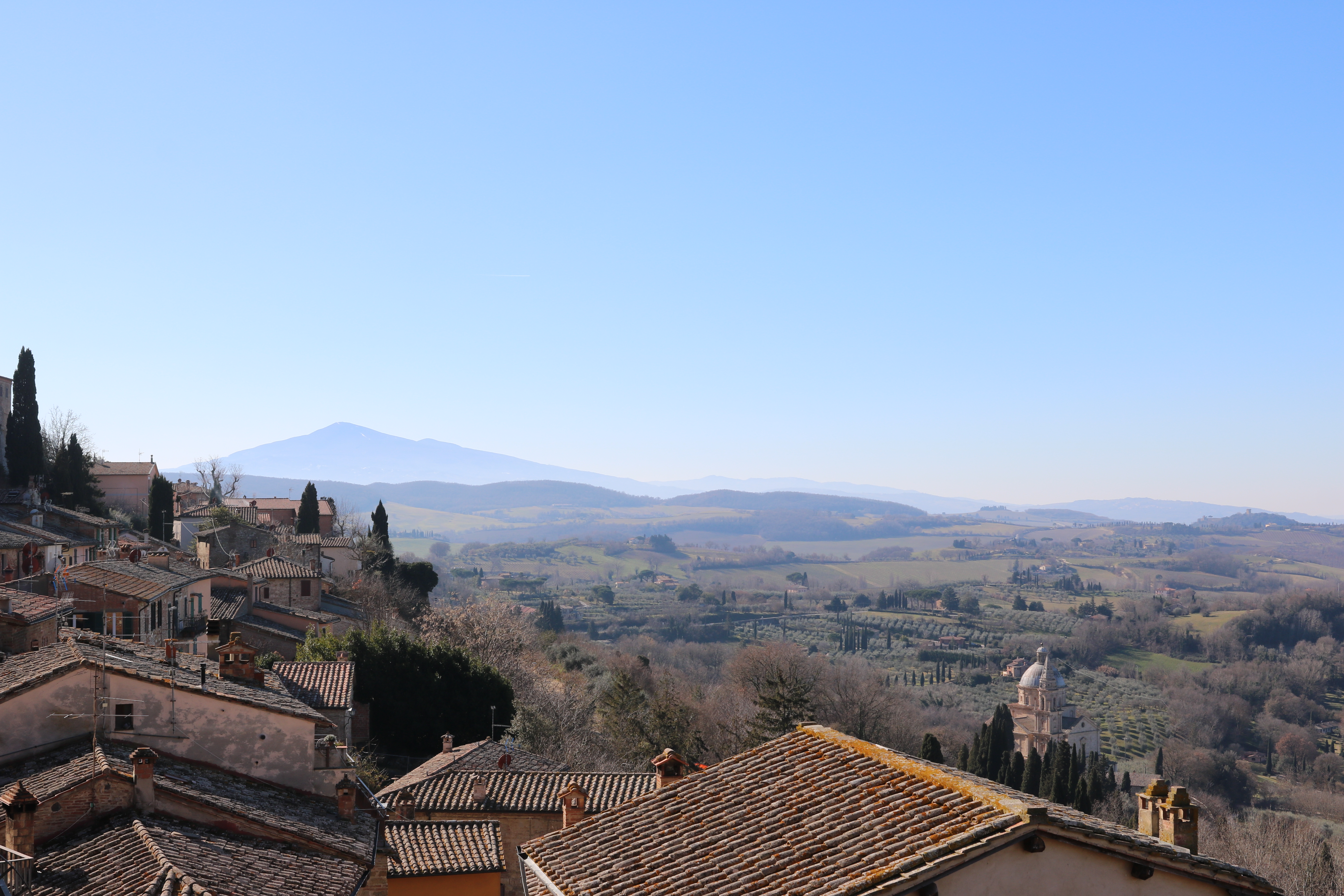View from Montepulciano