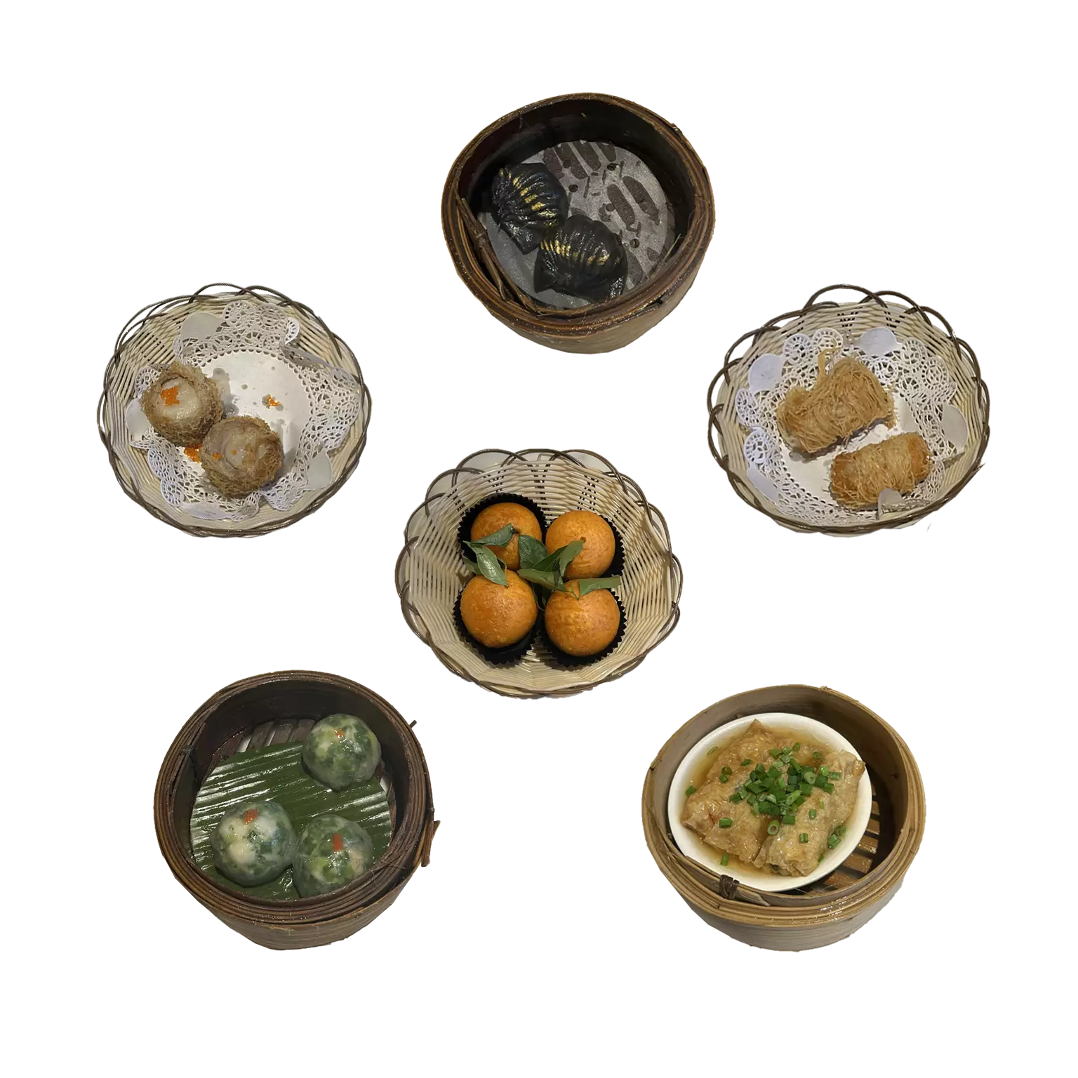 Assorted Dim Sum Dishes